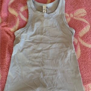 Basic light blue Tank Top